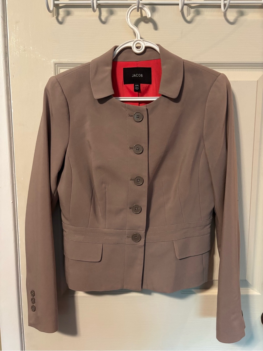 JACOB Taupe Women's Blazer
